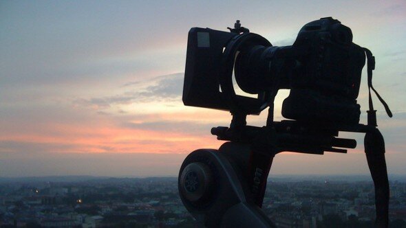 Shooting sunset from Mariacki tower