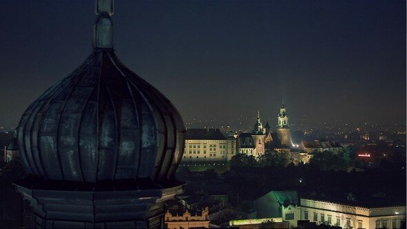 Wawel, Cracow - a night timelapse